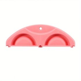 Pack Of 2 Dumplings Mold; Dumplings Quick Maker; Creatively Presses Dumplings; Skin Molds (color: Pink)