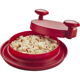 1pc Multifunctional Chicken Meat Shredder; Household Chicken Breast Meat Splitter; Non-slip Meat Tearer; Meat Mincer Tool; Shredded Tear Meat (color: Red)